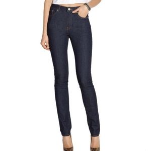 Acne Pin Raw Skinny Jeans (34” length)